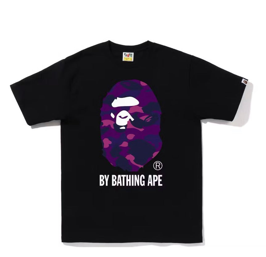 BAPE Color camo Big APE Head T-shirt